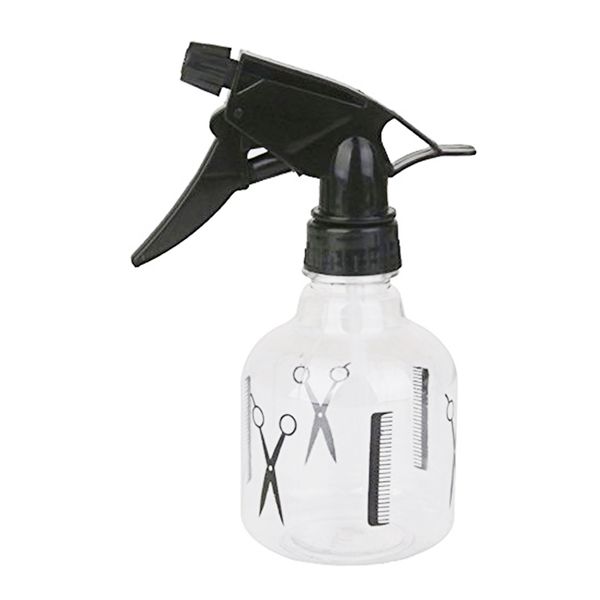 Attrezzature per l'irrigazione in plastica Piante riutilizzabili Fiori Flacone spray Parrucchiere Spruzzatore d'acqua Accessori per strumenti per parrucchieri 250ML