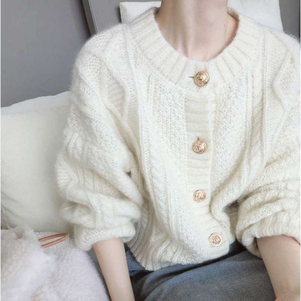 

women's jackets coats autumn college sweater korean version loose and lazy style long sleeve knitted cardigan jacket fashion buy0, Black;brown