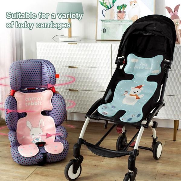 

stroller parts & accessories summer baby bed mat 11 styles optional cartoon pattern sweat absorption soft texture born seat cushion for push