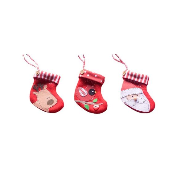 

christmas decorations 2022 year stocking socks set xmas gift candy bag tree decor bolsas navidad decoration