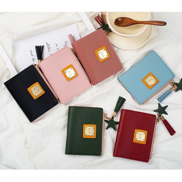 

purse wallet 2021 card bag large capacity carteira masculina, White