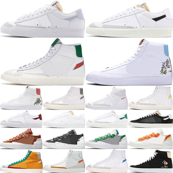 

blazer mid low 77 vintage running shoes have a good game sketch pack gold navy black blue cny grim reaper brick red trainers sneakers sport