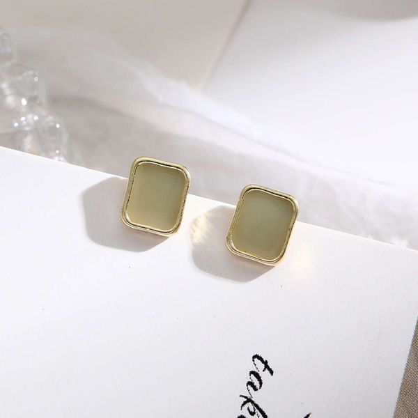 

style simple small earrings metal fresh earrings feminine