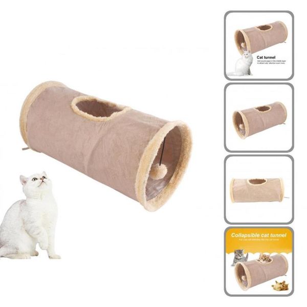 

small animal supplies eco-friendly durable pet cats tube toy collapsible tunnel easy to store cat