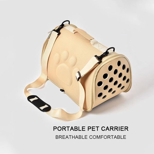 

dog car seat covers pet carrier bag collapsible foldable cat crate handbag cage carrying bags eva travel shoulder chien accessories