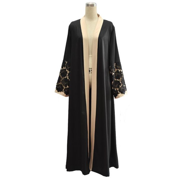 

eid mubarak abaya kimono cardigan hijab muslim dress turkish islamic clothing abayas for women kaftan dubai caftan ramadan robe, Red