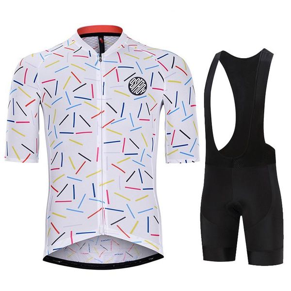 

racing sets ostroy 2021 fessional cycling clothes clothing suits bib shorts set men bike triathlon team uniform listing, Black;blue