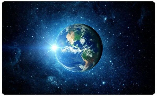 

wall stickers earth space view stars planet art silk poster print 24x36inch