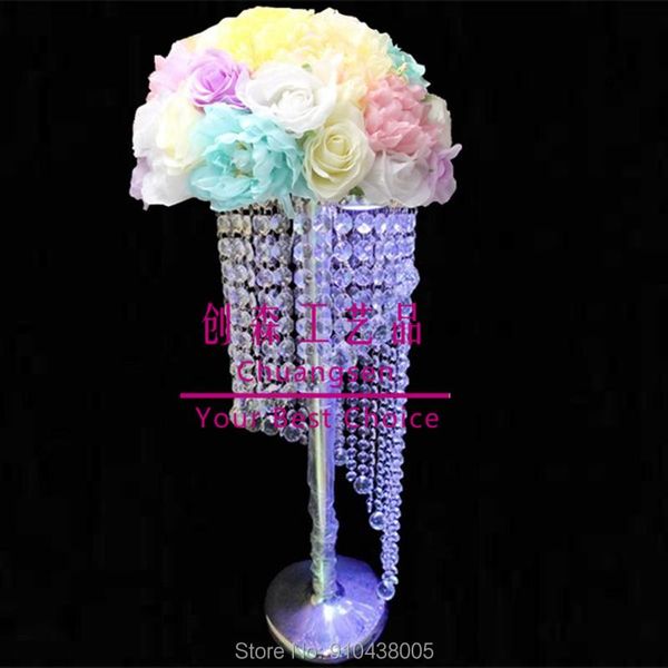 

party decoration silver flowers holder wedding flower stand,christmas deco pillar stage lead road,party centerpiece