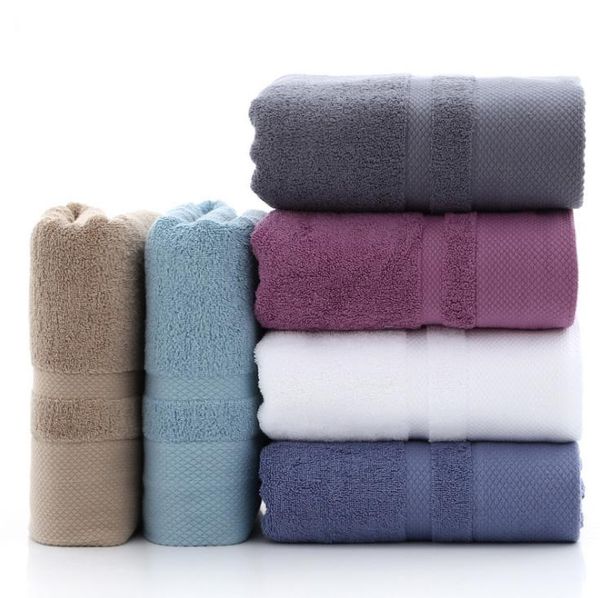 

towel luxury dobby solid color bath set hamam spa face towels cotton for couple