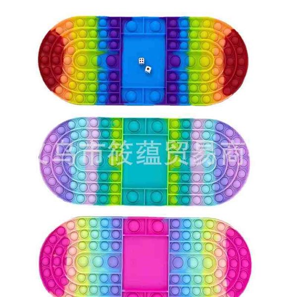 

new chessboard dice rat killing pioneer silica gel game children's decompression puzzle toy