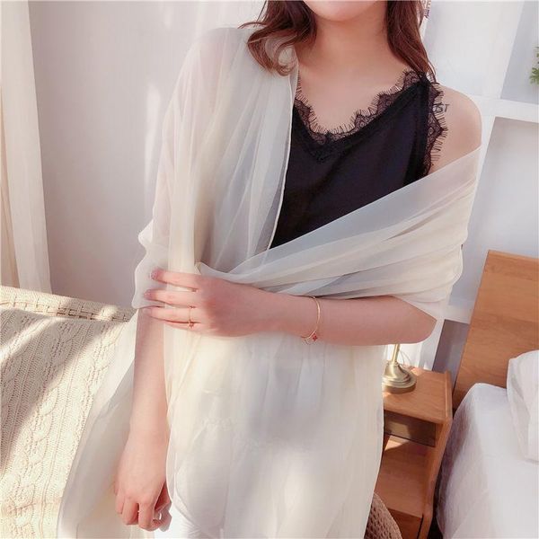 

wraps & jackets ivory bla white bridal bolero shrugs for women wedding dr cape 120*200cm long scarf evening party shawls and