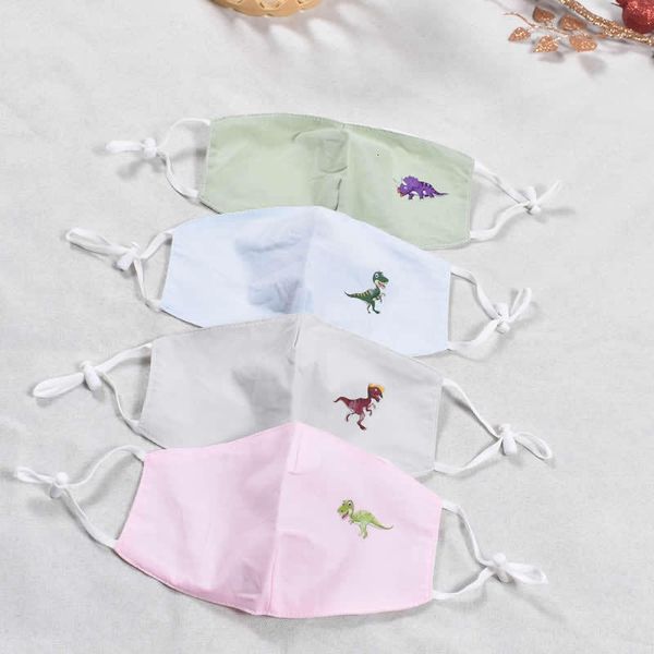 

children student cartoon printing mask washable all cotton adjustable