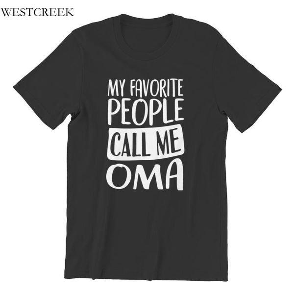 

my favorite people call me oma announceme funny punk hiphop japanesestyle men's t-shirts 98439, White;black