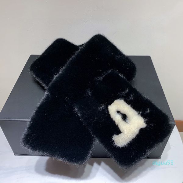 

fashion scarf men and women black furry warm, Blue;gray