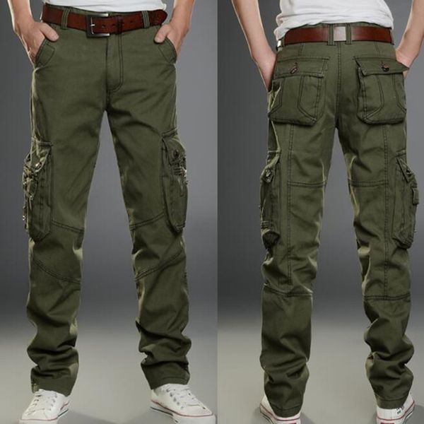 

men's pants tactical pants, cotton casual army, novelty, Black