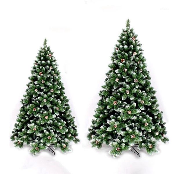

christmas decorations snowflake pineal simulation encrypted pvc tree home decoration creative year gift