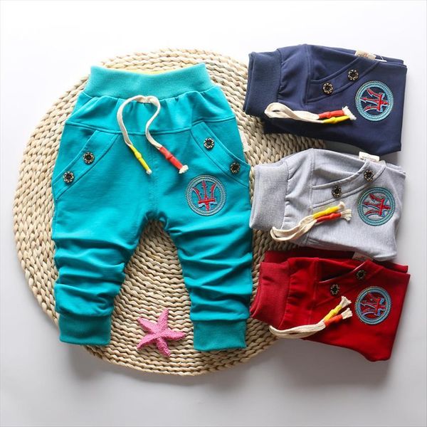 

ienens 0 3 y toddler infant boys cotton trousers casual harem pants children cartoons bottoms kids baby boy long, Blue