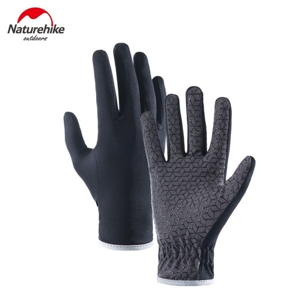 

anti-slip touch screen ridding gloves lightweight full finger for spring summer outdoor mountain biking 211124, Blue;gray