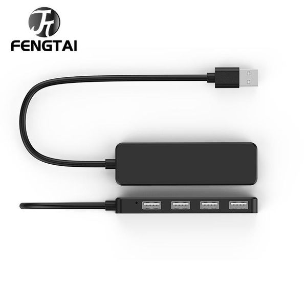 

hubs usb hub 2.0 multi splitter adapter 4 ports speed mini multiple hab usb2.0 port usb-hub expander for pc