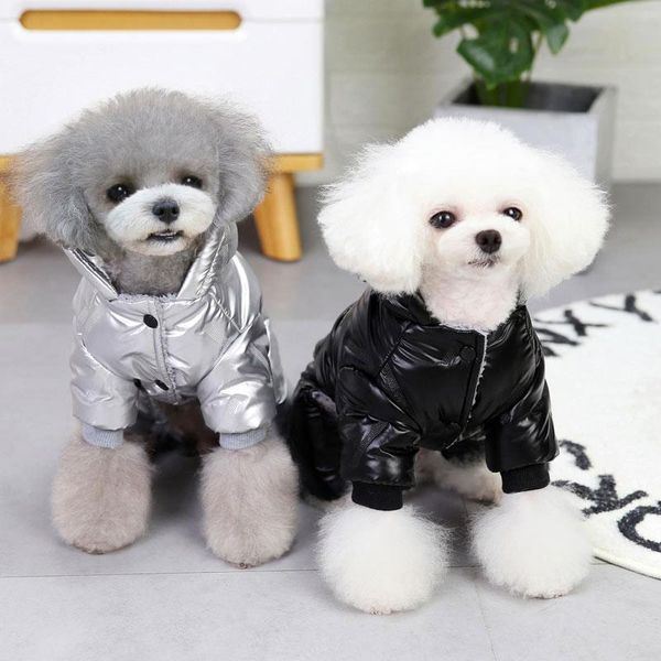 

dog apparel waterproof leg-wrap cotton coat pet clothes winter small warm puppy thickened personality