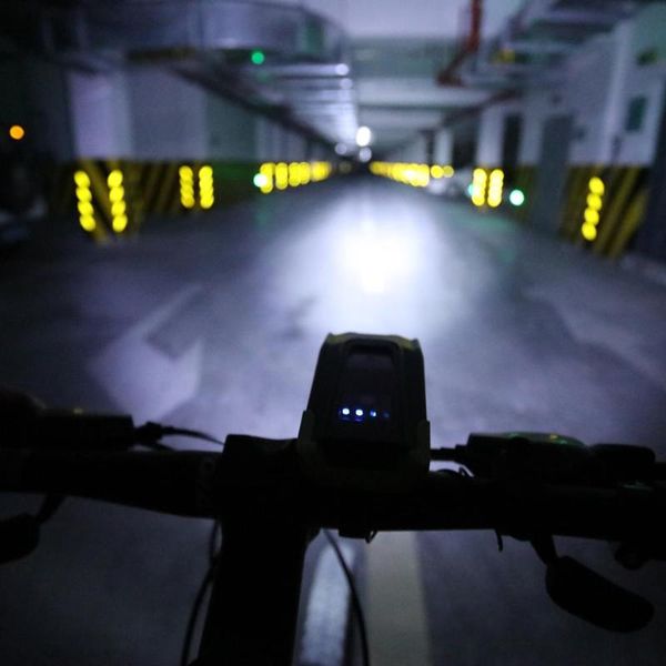 

rechargeable 2000mah/4000mah 800 lumen led bicycle headlight cycling bike head light front lamp with horn lights