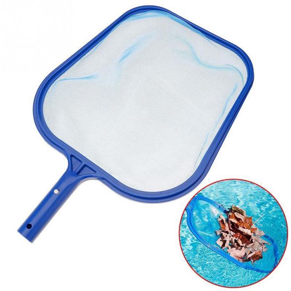 

pool & accessories blue leaf rake mesh frame net skimmer cleaner swimming spa tool cleaning 44*31cm