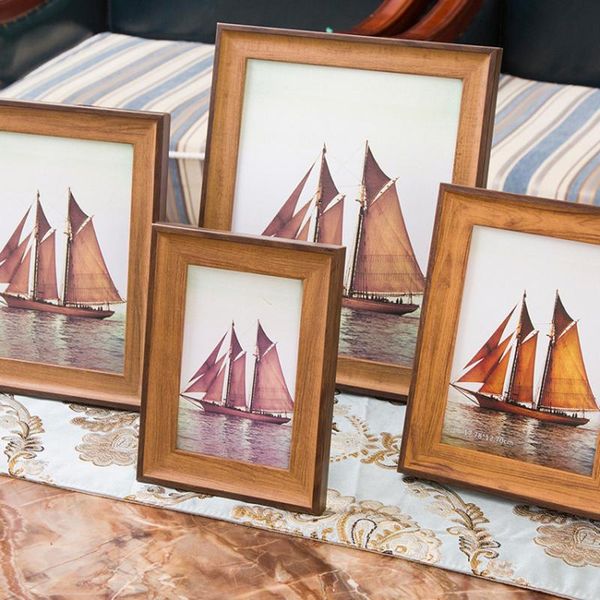 

frames 1 piece retro po frame deskpicture for family decoration modern home ornament painting wedding gift