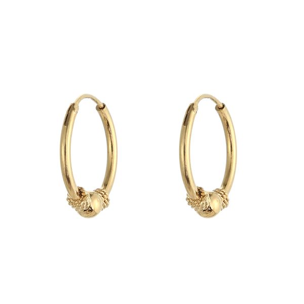 

gold color beads circle hoop earrings for women girls african wedding luxury jewelry, Golden;silver
