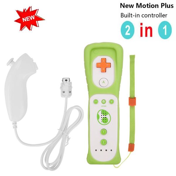 

game controllers & joysticks wireless remote gamepad controller for wii nunchuck control joystick joypad optional motion pl