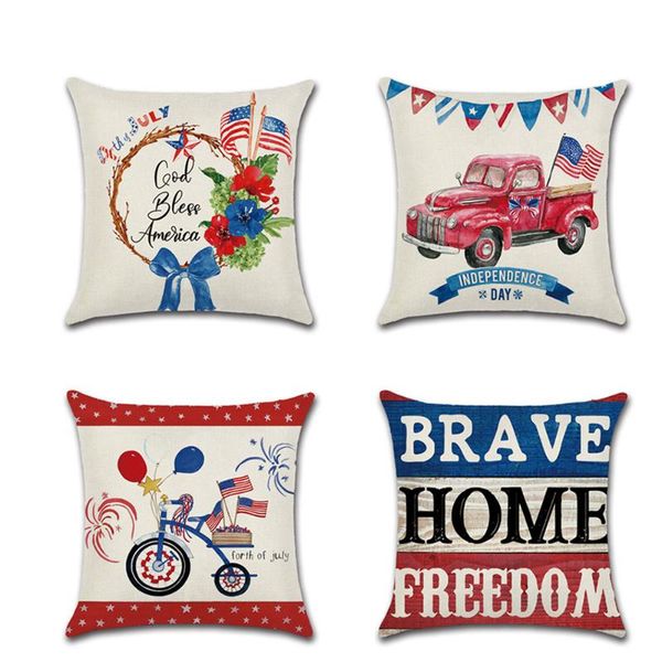 

cushion/decorative pillow alphabet printing cushion cover 45*45 pillowcase sofa cushions cases linen covers home decor