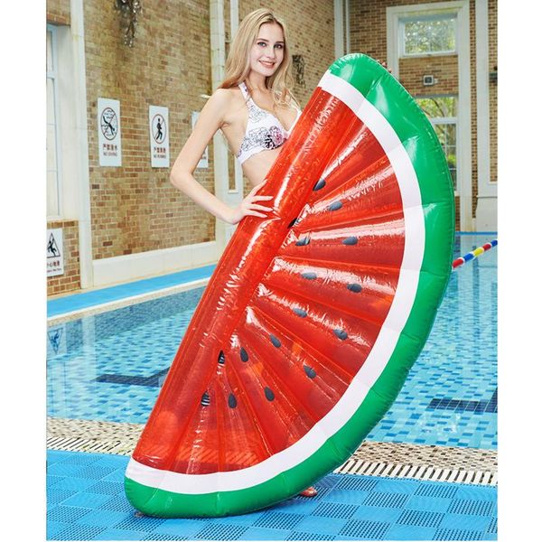 

giant pool float swimming ring watermelon inflatable mattress floating row circle beach party floats & tubes
