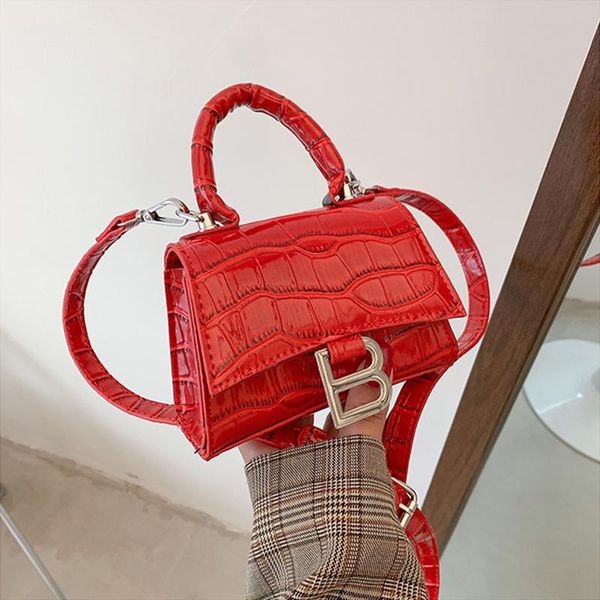 

evening bags fashion lady mini handle pu leather women's crossbody bag designer trend girl's small shoulder purses