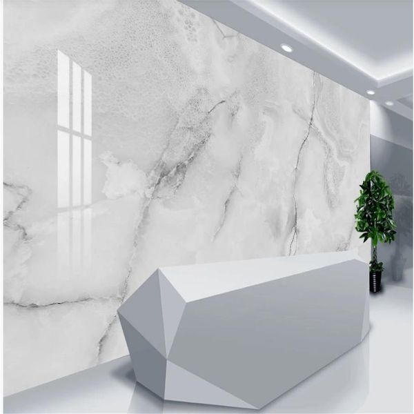 Foto cinza marble wallpapers 3d murais papel de parede para sala de estar janela mural papel de parede