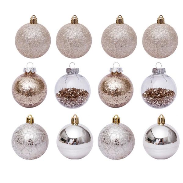 

party decoration 1 set 30pcs christmas tree pendant (assorted color)