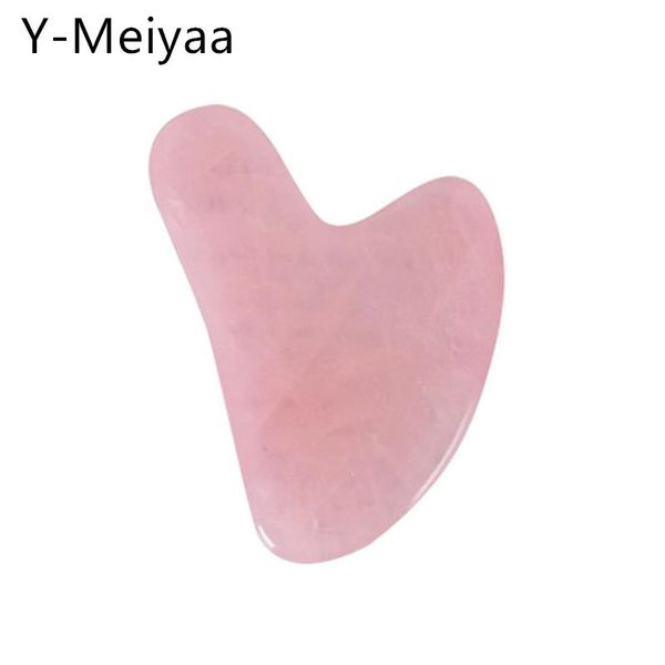 

eyebrow tools & stencils natural jade gua sha scraper board massage rose quartz guasha stone for face neck skin lifting wrinkle remover care