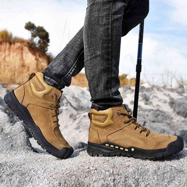 

boot 2021 large 40-48 casual male autumn winter men's ankle boots zip wear comfort footwea hjm89 d6rn, Black