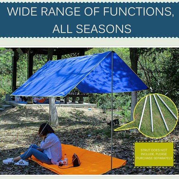 

carpets 4-6 persons ultralight multifunctional waterproof camping mat tent tarp footprint ground for outdoor hiking picnic