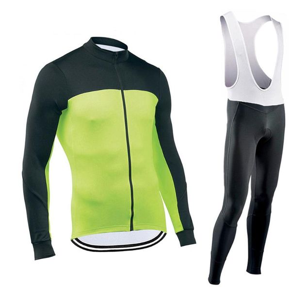 

racing sets men long sleeve cycling jersey set autumn quick-dry mtb bike pants spring road bicycle clothing, Black;blue