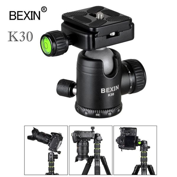 

professional 360-degree rotating panoramic slr camera tripod monopod adapter mounting ball head gimbal heads