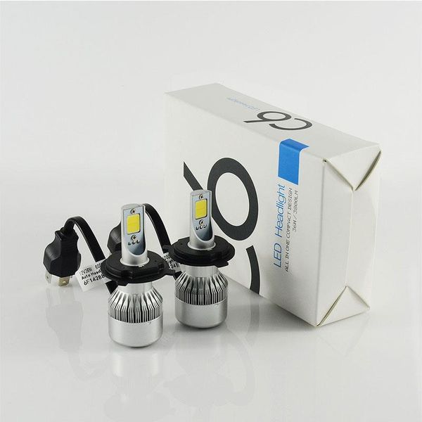 

headlamps 2pcs 36w 9-36v h4 high brightness universal led automobile headlamp