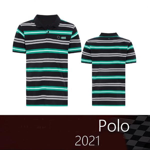 

f1 racing suit polo shirt short sleeve casual sports t-shirt polyester quick-drying can be customized