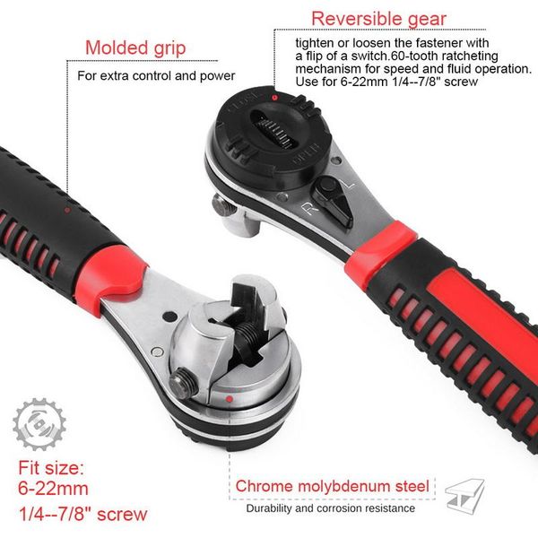 

hand tools 9 pcs tool set 5 to 13mm driver screw drill bit adapter socket 1/4" hex nut screwdrivers