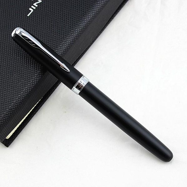 

jinhao classic 1.0mm bent nib /0.5mm calligraphy pen metal fountain luxury ink gift pens for writing