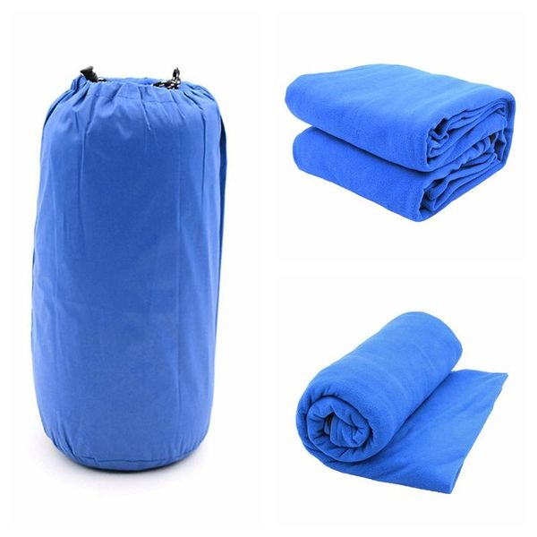 

wonderful sleeping bag portable ultra-light fleece storage sack polar camping tent bed travel warm bags