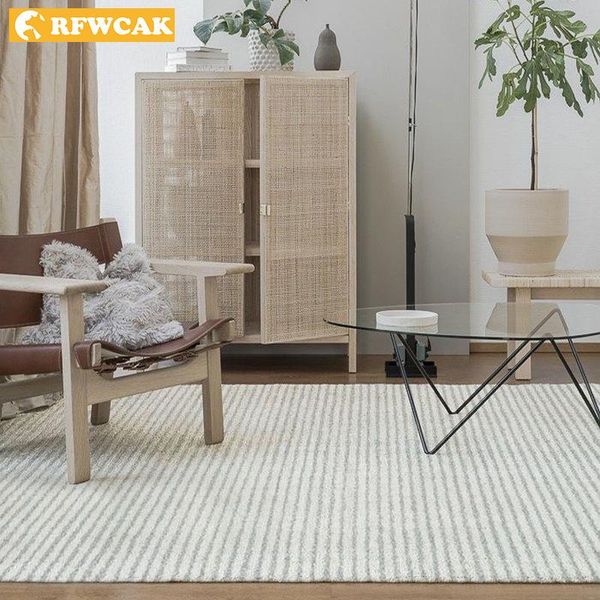 

carpets nordic modern minimalist gray japanese style living room bedroom bedside coffee table decorative carpet
