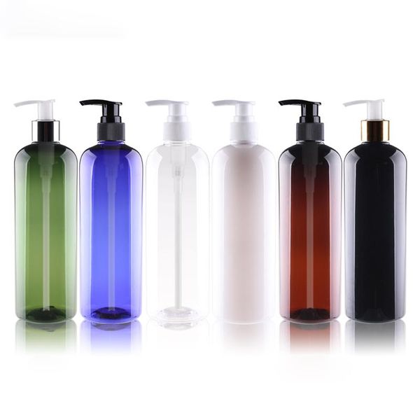

black white 500ml x 20 empty lotion pump bottles liquid soap dispenser containers body cream bottle cosmetic container storage & jars