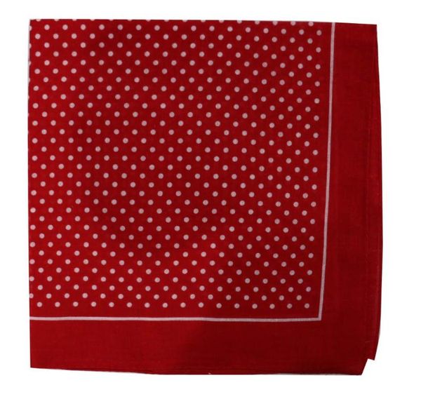 

scarves 2021 fashionable cotton red white polka dotted bandanas for women mens, Blue;gray