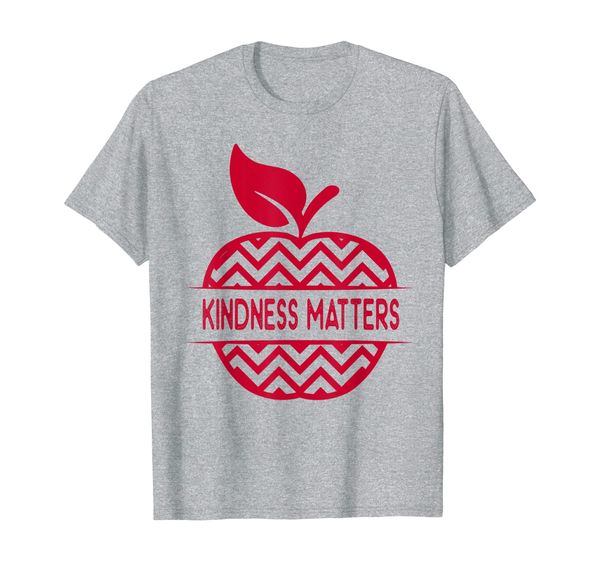 

kindness matters tshirt women apple school teacher t-shirt, White;black