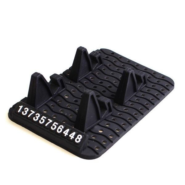 

anti-slip mats auto temporary car parking card dashboard sticky pad non-slip mat gps phone holder